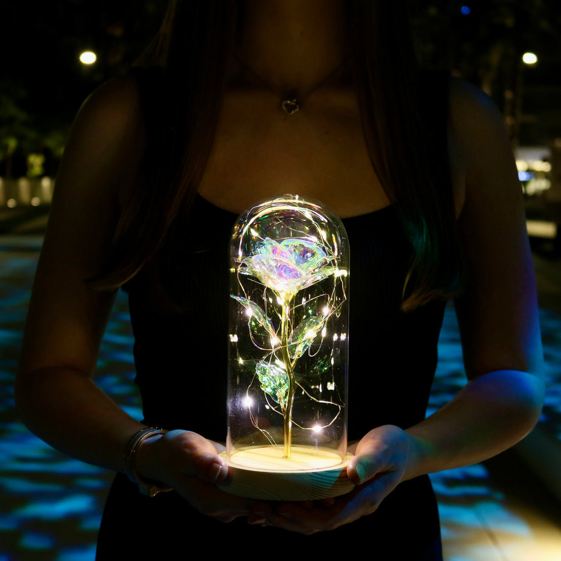 The Rose That Lit Her Heart â A Sparkly Roses Love Story