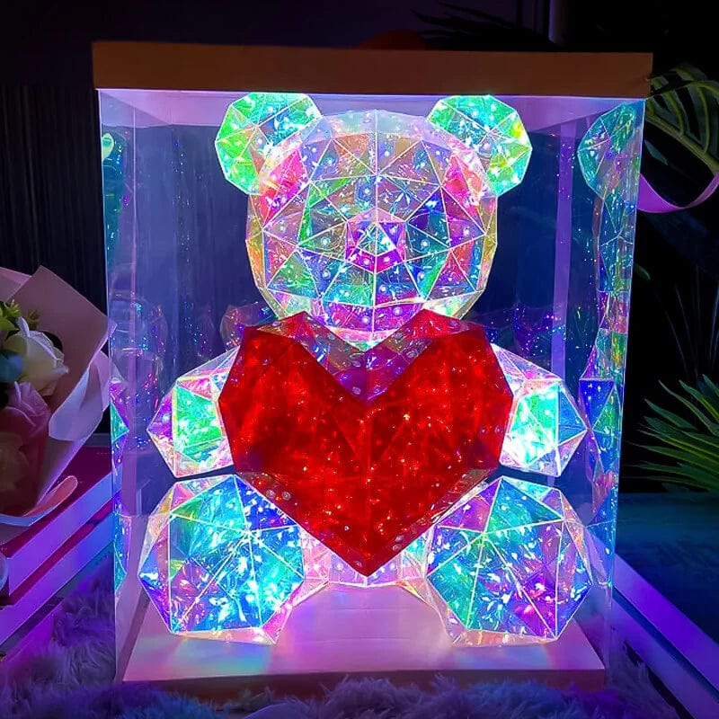 Sparkly Roses Galaxy Bear™