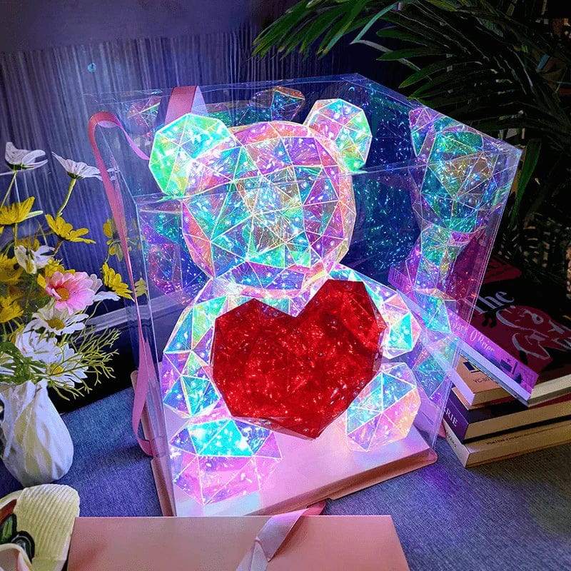 Sparkly Roses Galaxy Bear™