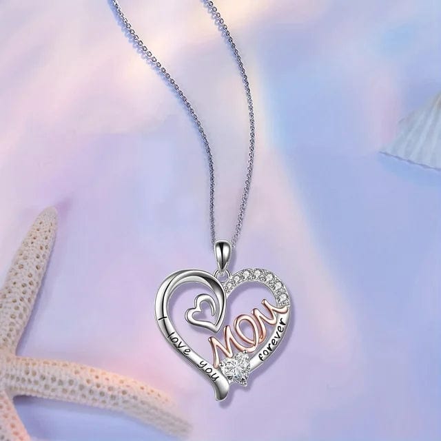 Sparkly Roses Mother's Day Necklace