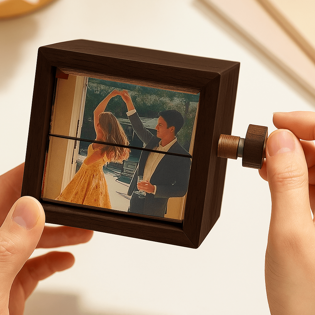 Sparkly Roses Personalized Memory Box