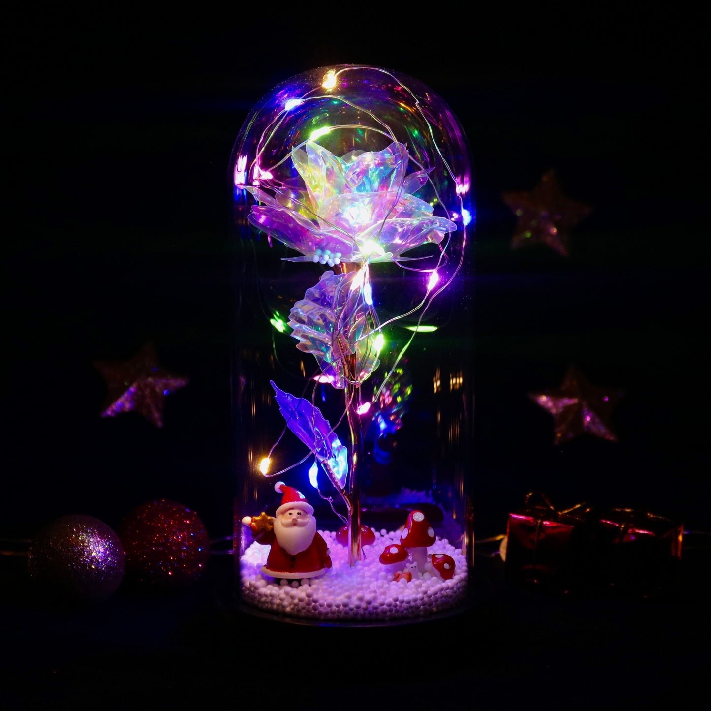 Enchanted Santa Claus Rose | SPARKLYROSES.COM
