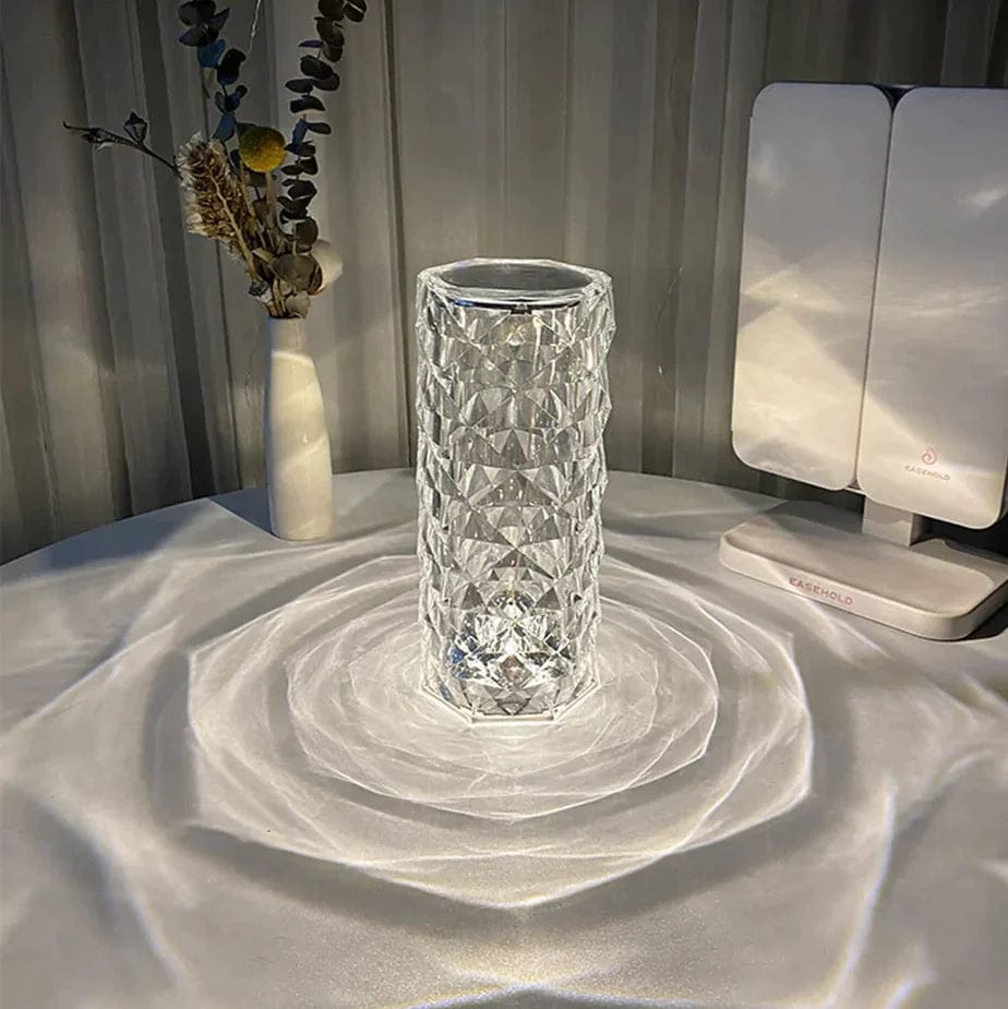 Sparkly Lamp  LED Touch Crystal Table Lamp – Sparkly Roses