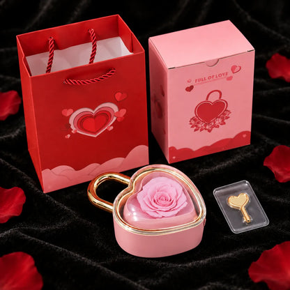 Sparkly Roses Love Lock Rose