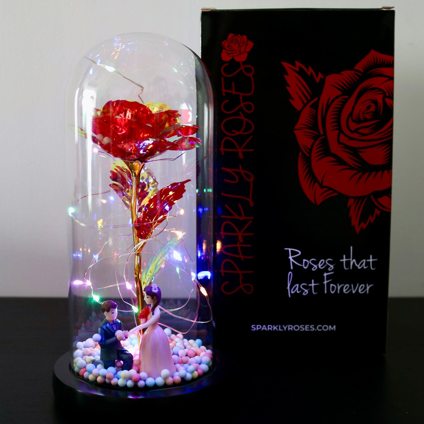 Sparkly Roses Enchanted Sparkly Rose™