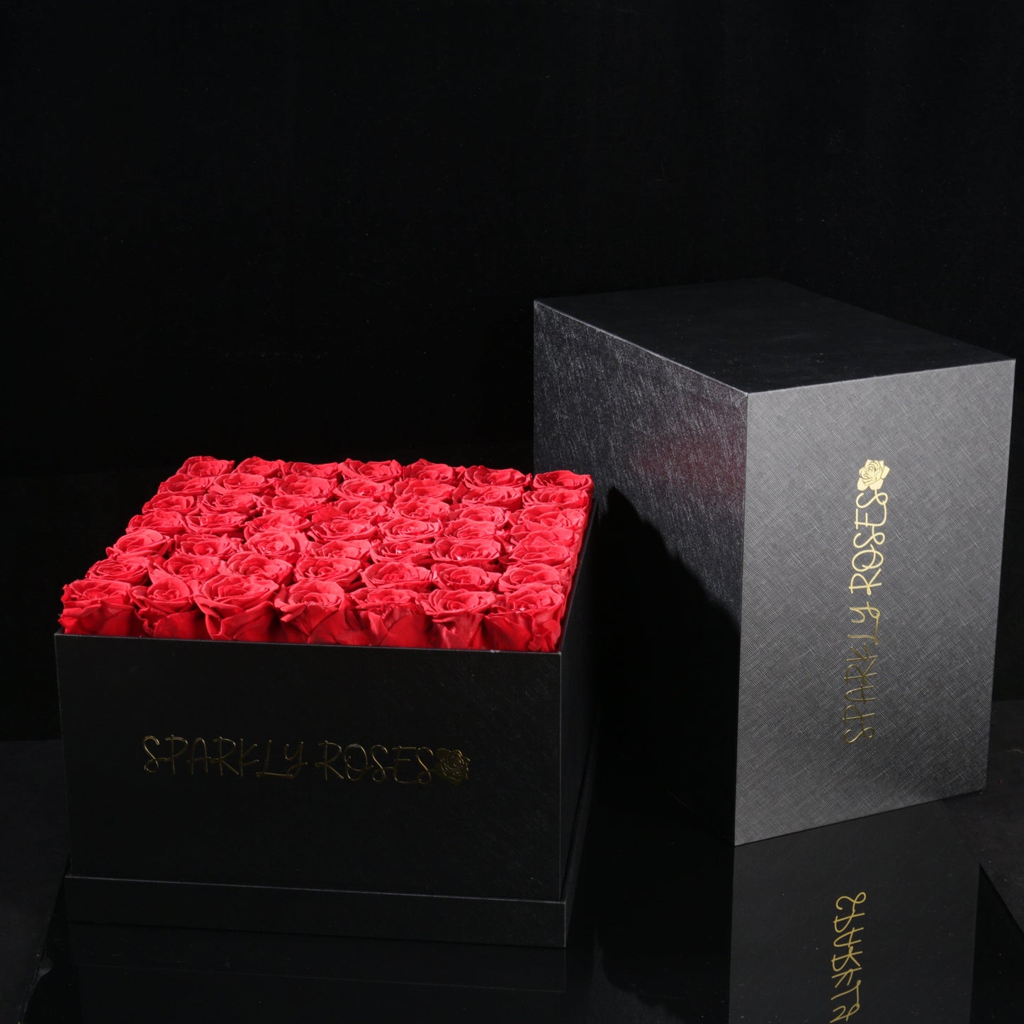 Sparkly Roses Eternal Rose Box Bouquet
