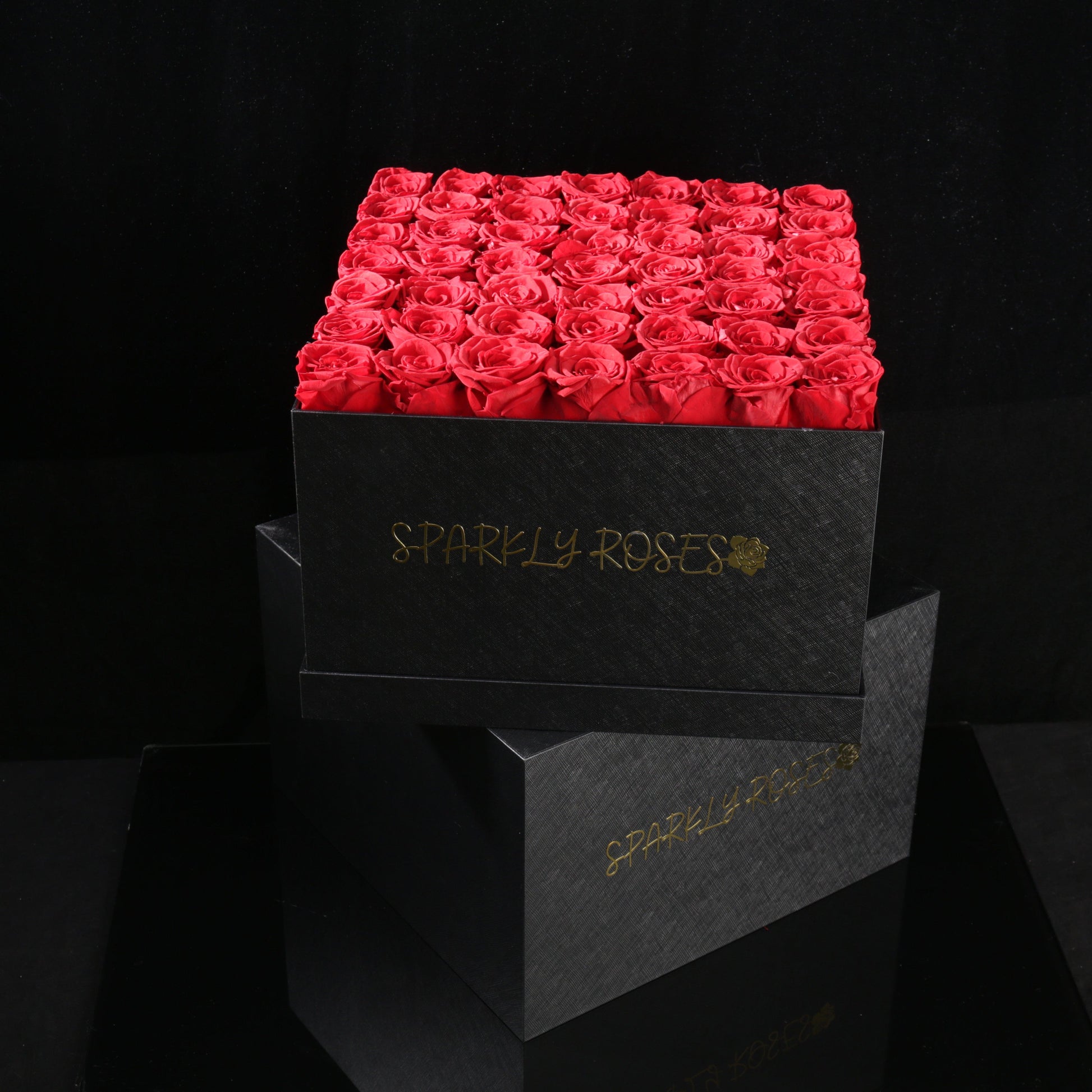 Sparkly Roses Eternal Rose Box Bouquet