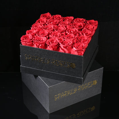 Sparkly Roses Eternal Rose Box Bouquet