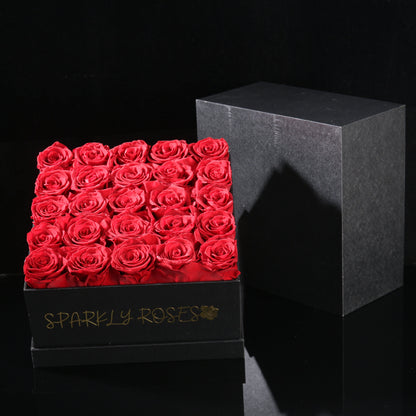 Sparkly Roses Eternal Rose Box Bouquet