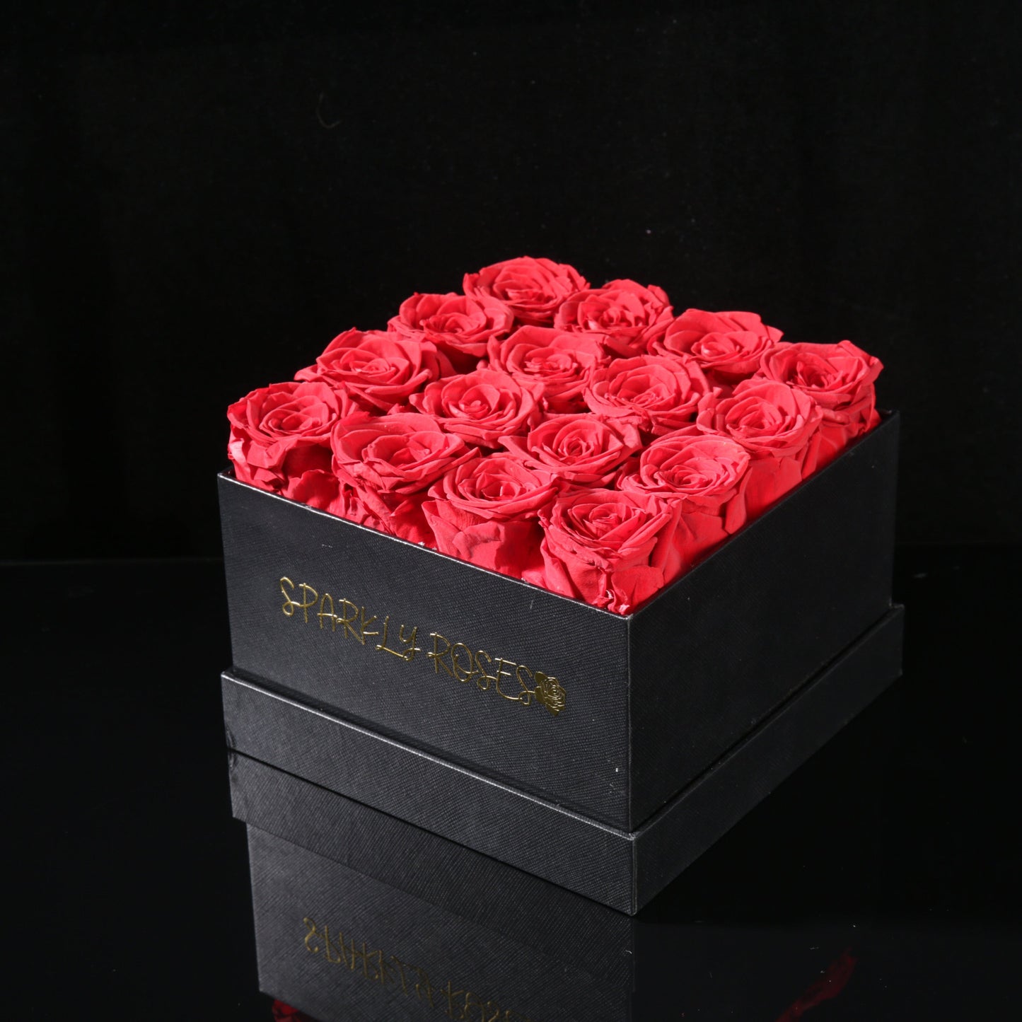 Sparkly Roses Eternal Rose Box Bouquet