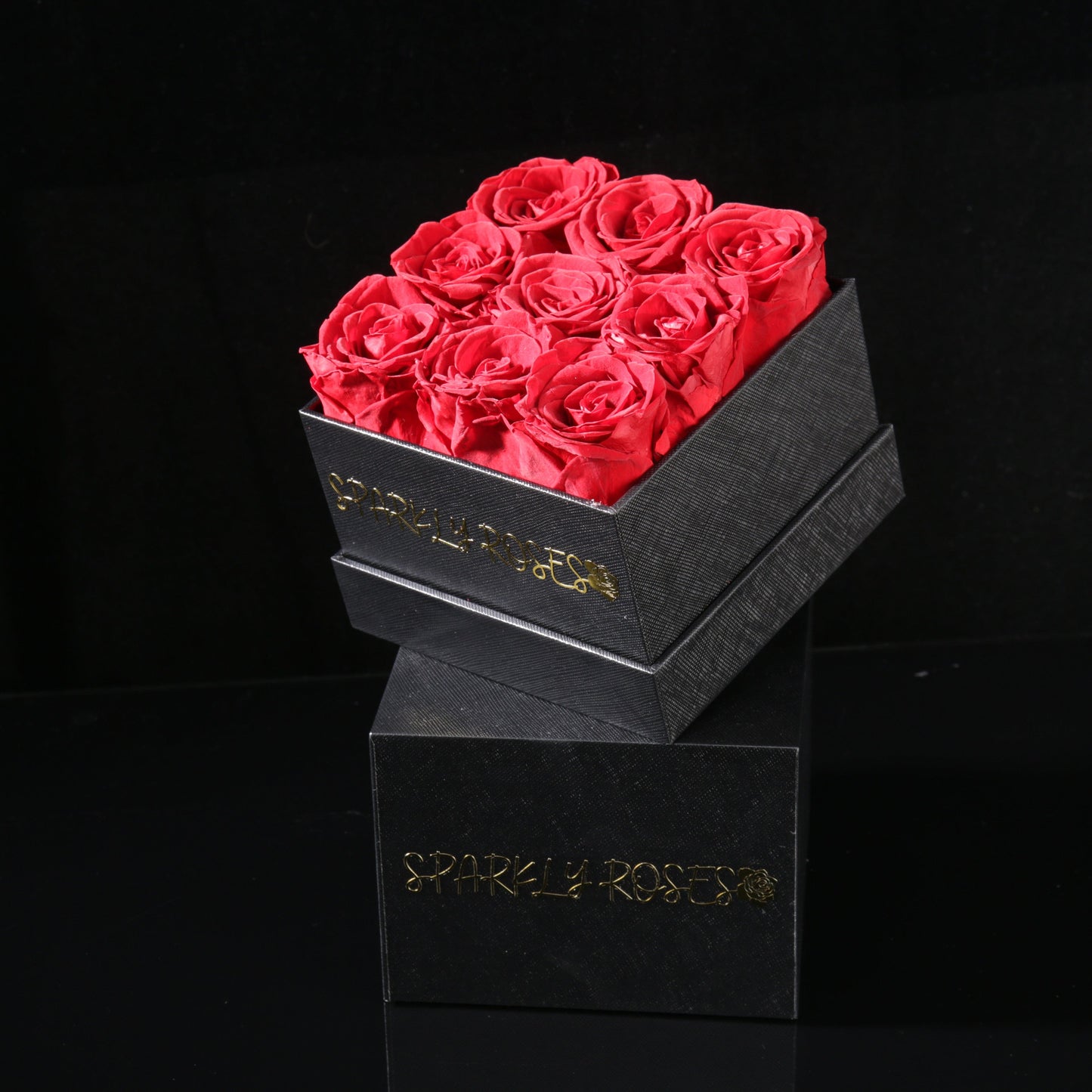 Sparkly Roses Eternal Rose Box Bouquet