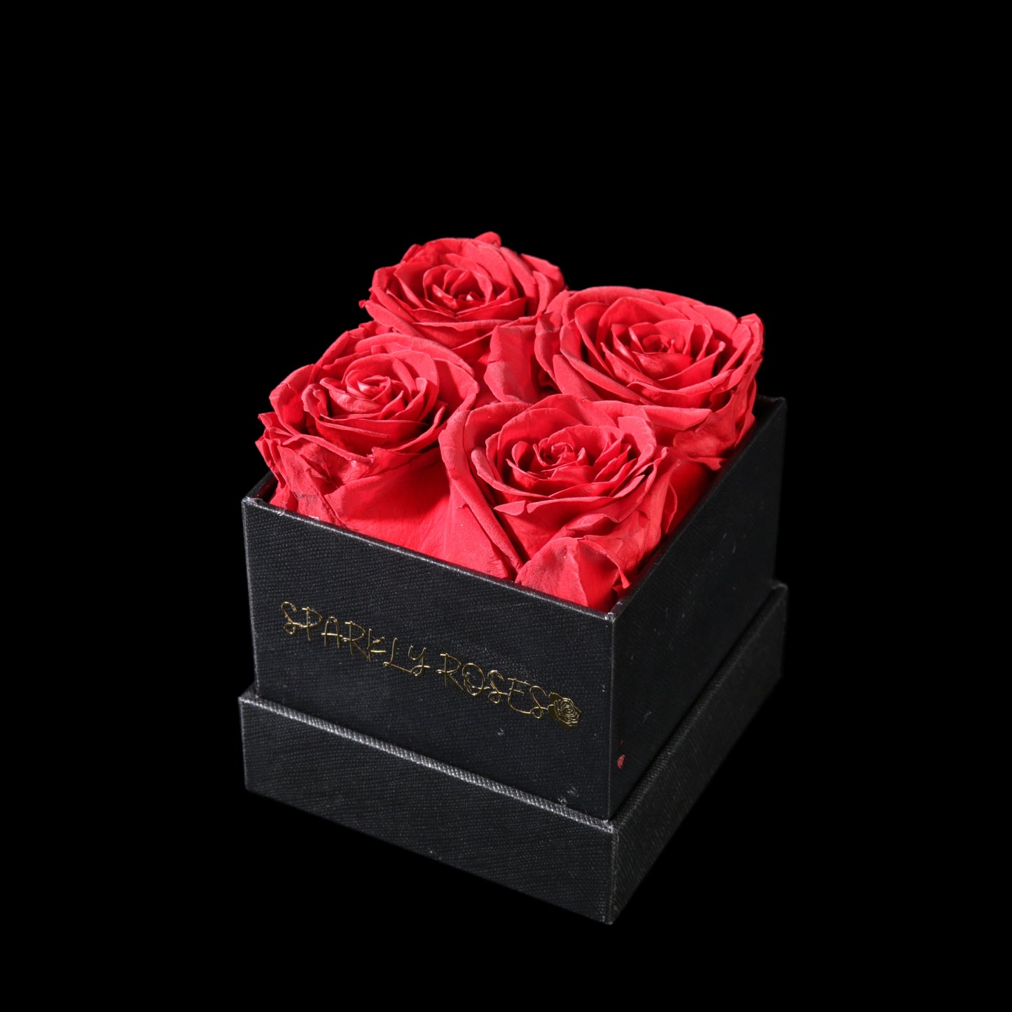 Sparkly Roses Eternal Rose Box Bouquet Classic 4