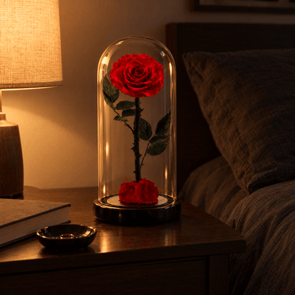Sparkly Roses Eternal Rose Dome
