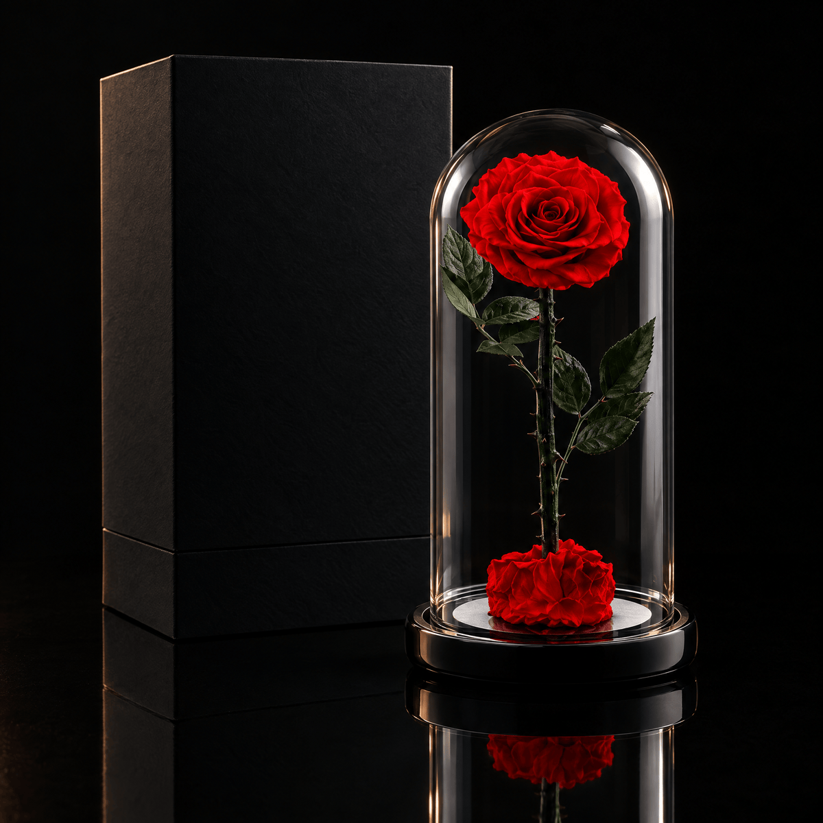 Sparkly Roses Eternal Rose Dome