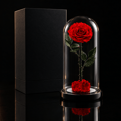 Sparkly Roses Eternal Rose Dome
