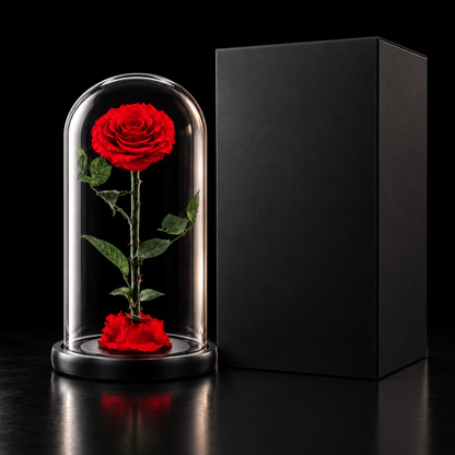 The Promise Rose, large size: soulmate gift box