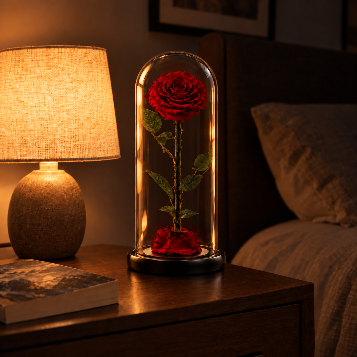 The Promise Rose, large size: soulmate bedside