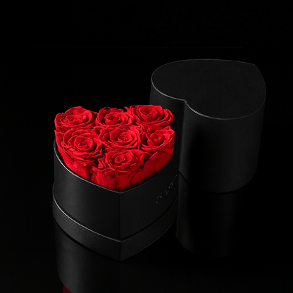 Sparkly Roses Eternal Rose Heart Bouquet