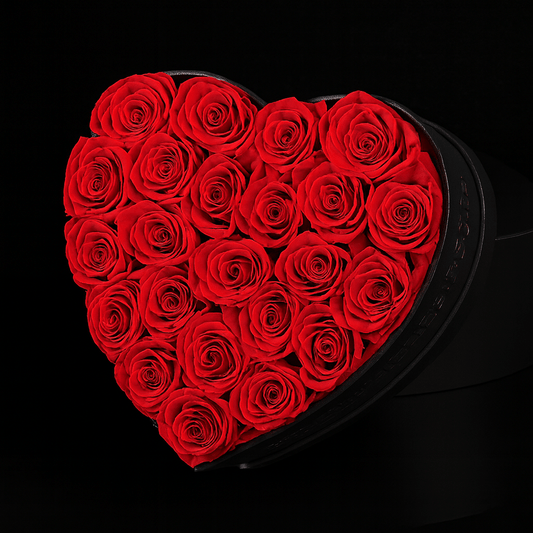 Sparkly Roses Eternal Rose Heart Bouquet Grand 23