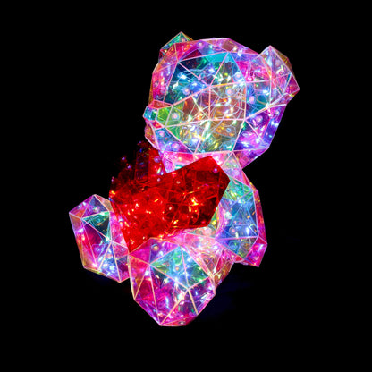 Sparkly Roses Galaxy Bear™