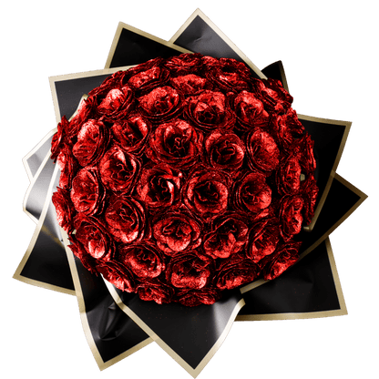 Sparkly Roses Glitter Rose Bouquet