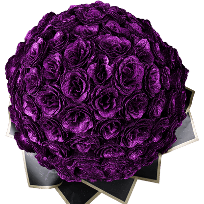 Sparkly Roses Glitter Rose Bouquet