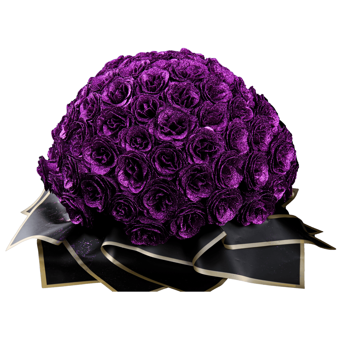 Sparkly Roses Glitter Rose Bouquet