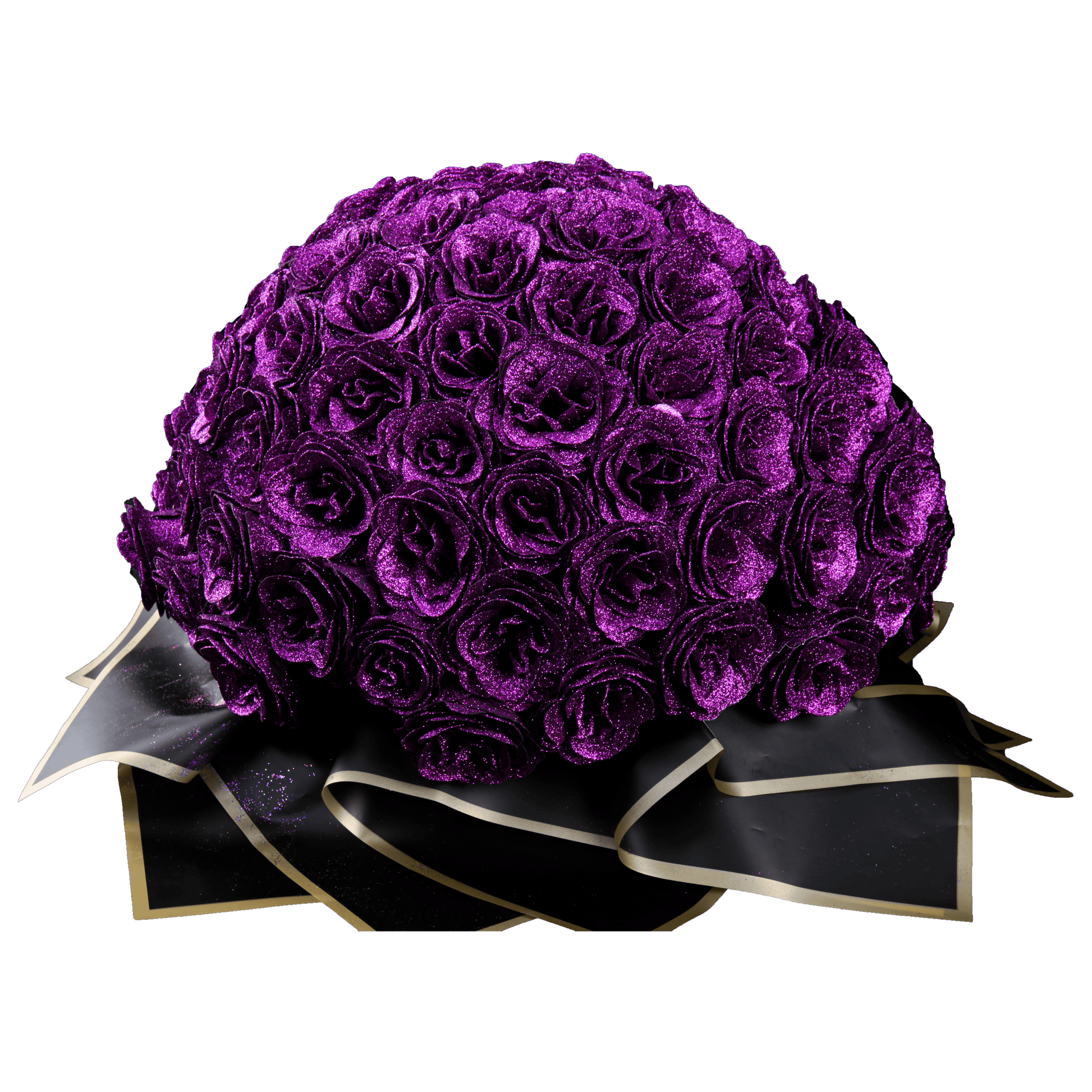 Sparkly Roses Glitter Rose Bouquet