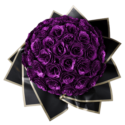 Sparkly Roses Glitter Rose Bouquet