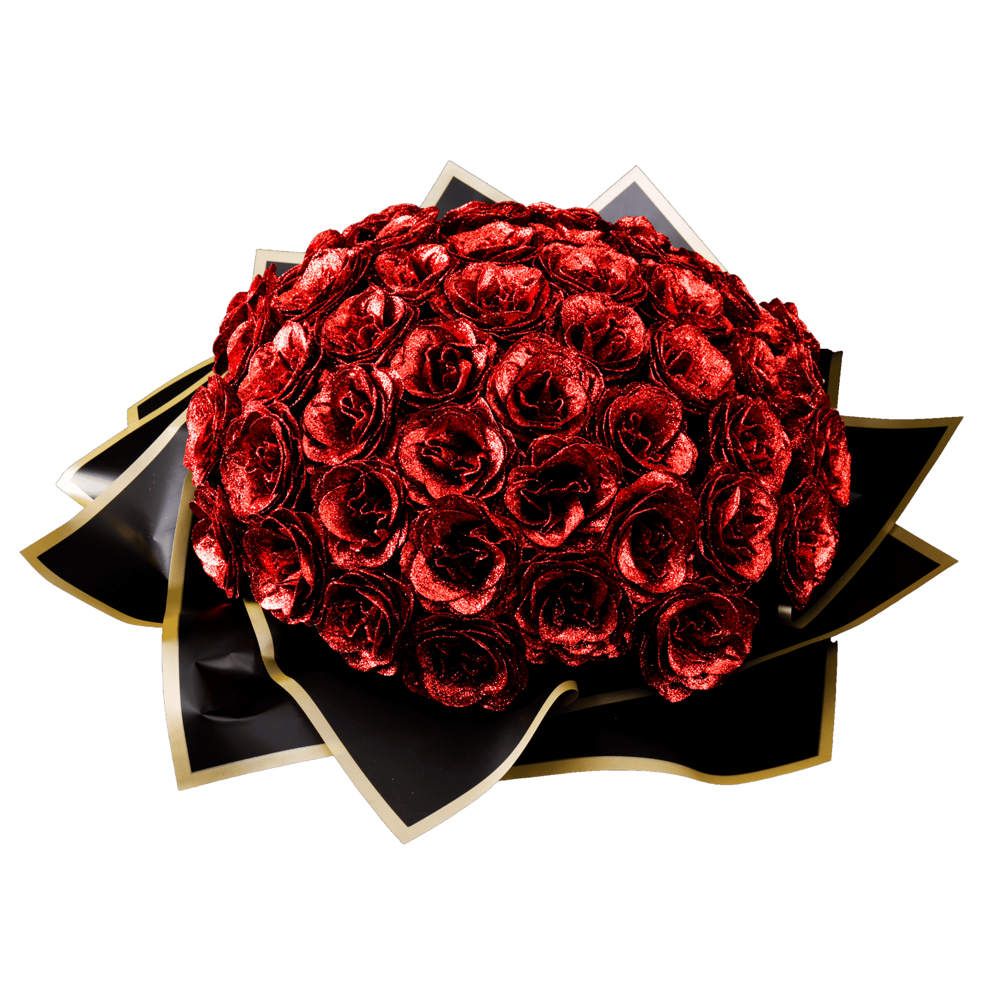 Glitter Rose Bouquet – Sparkly Roses