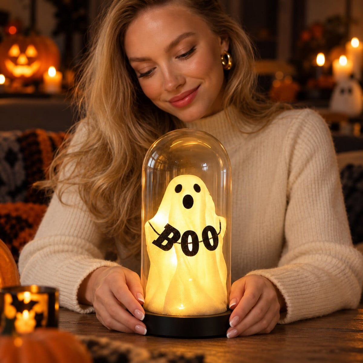 Sparkly Roses Glow Ghouls