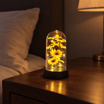 Sparkly Roses Little Sunshine™ Light-Up Sunflower