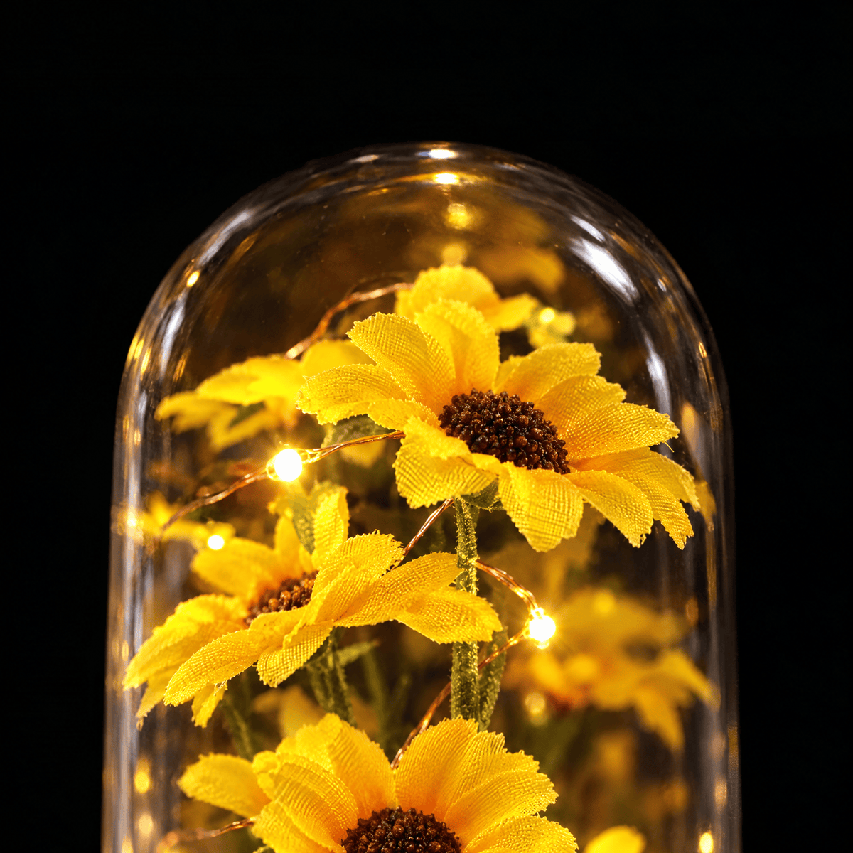 Sparkly Roses Little Sunshine™ Light-Up Sunflower