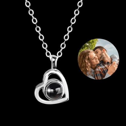 Sparkly Roses Personalized Love Necklace