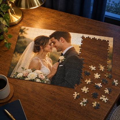 Custom Memory Photo Puzzle, 300 pieces, view 2