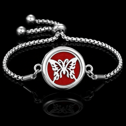 Sparkly Roses Scented Bracelet Butterfly