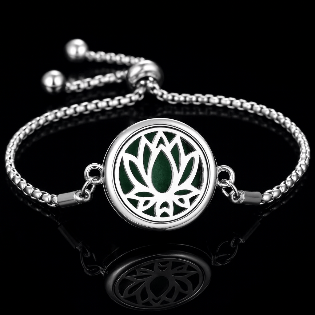 Sparkly Roses Scented Bracelet Lotus