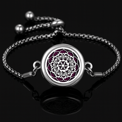 Sparkly Roses Scented Bracelet Mandala
