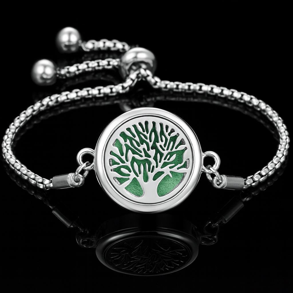 Sparkly Roses Scented Bracelet Oak