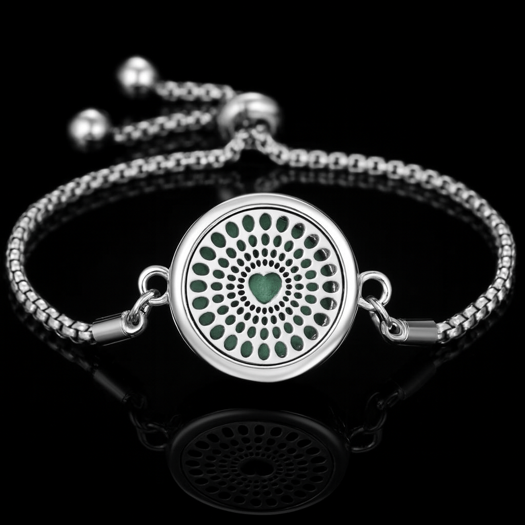 Sparkly Roses Scented Bracelet Radiant Heart