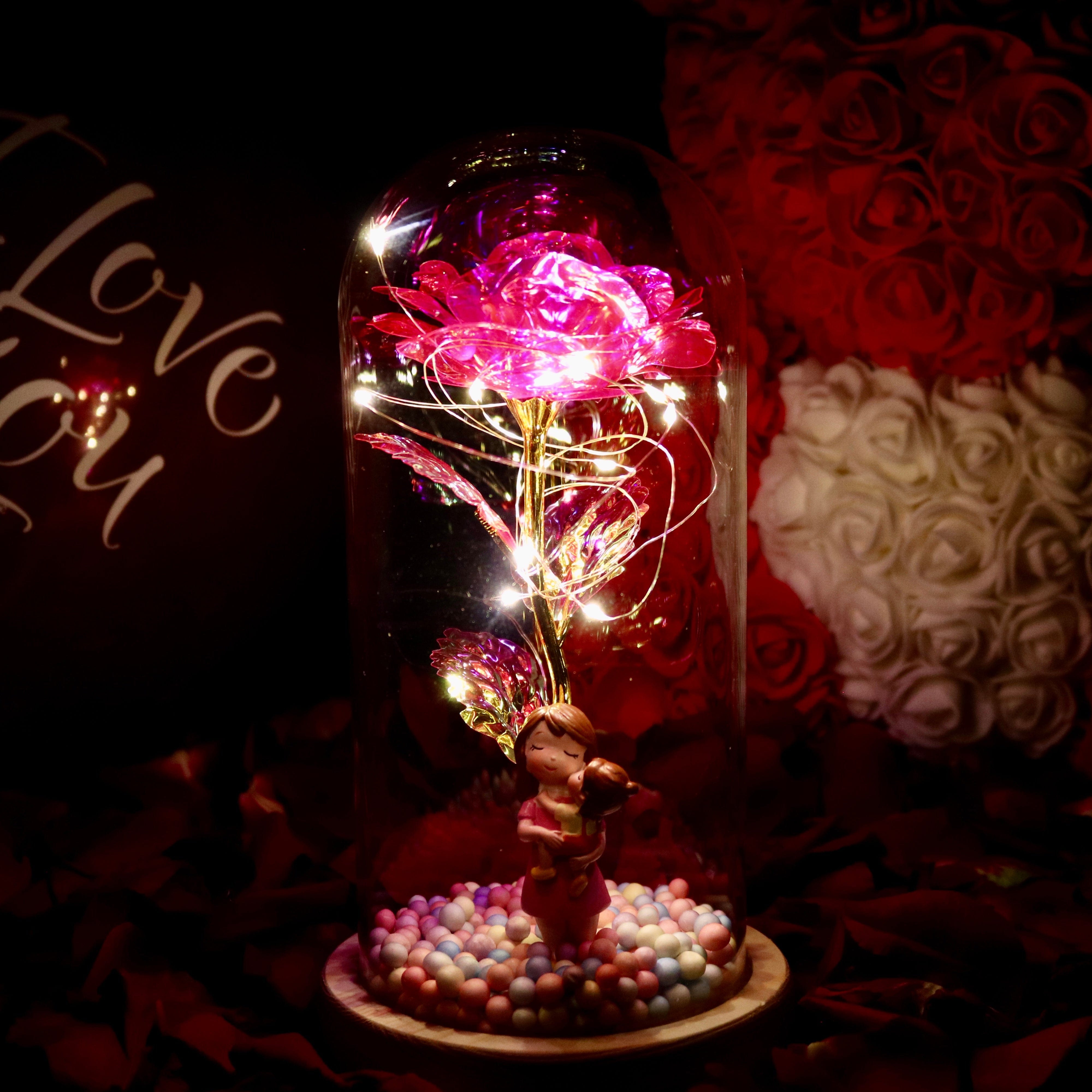 Enchanted Sparkly Rose™ | Mother's Day Gift | Gift For Mom – Sparkly Roses